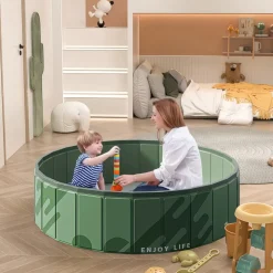 DOWNYPAWS - Piscine extérieure pour chien : portable pliable et respectueuse de l'environnement