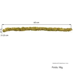 DOWNYPAWS - Poteau d'escalade en mousse 60 cm pour animaux de compagnie