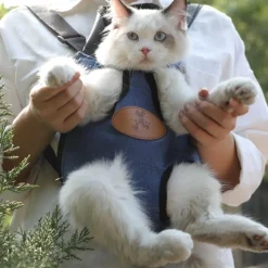 DOWNYPAWS - Sac à dos pour chat et aux chiens -rose corail-xl (5-6kg)