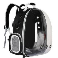 DOWNYPAWS - Sac à dos transparent et respirant pour chat
