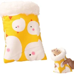 DOWNYPAWS - Sac de couchage - doux et chaud pour hamster cochon d’inde petit animal