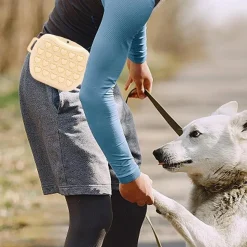 DOWNYPAWS - Sac de friandises - en silicone, pour dressage