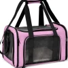 DOWNYPAWS - Sac de transport pour chat, portable et pliable rose taille s downypaws