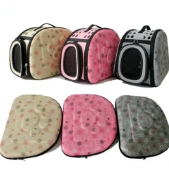 DOWNYPAWS - Sac de transport pliable pour chat et chien