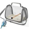 DOWNYPAWS - Sac transport oiseau - pliable, perchoir inclus