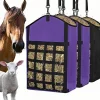 DOWNYPAWS - Sacs à foin - alimentation lente, qualité supérieure, oxford, avec filets à foin avant