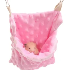 DOWNYPAWS - Sacs de couchage pour petits animaux-sac de couchage chaud rose double face
