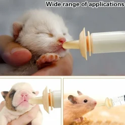 DOWNYPAWS - Seringue nourriture bébés animaux - mesure précise