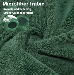 DOWNYPAWS - Serviette de bain en microfibre absorbante pour chiens peignoir de séchage convient pour 7 à 14 kg