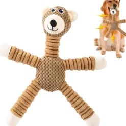 DOWNYPAWS - Squeaky jouets en peluche