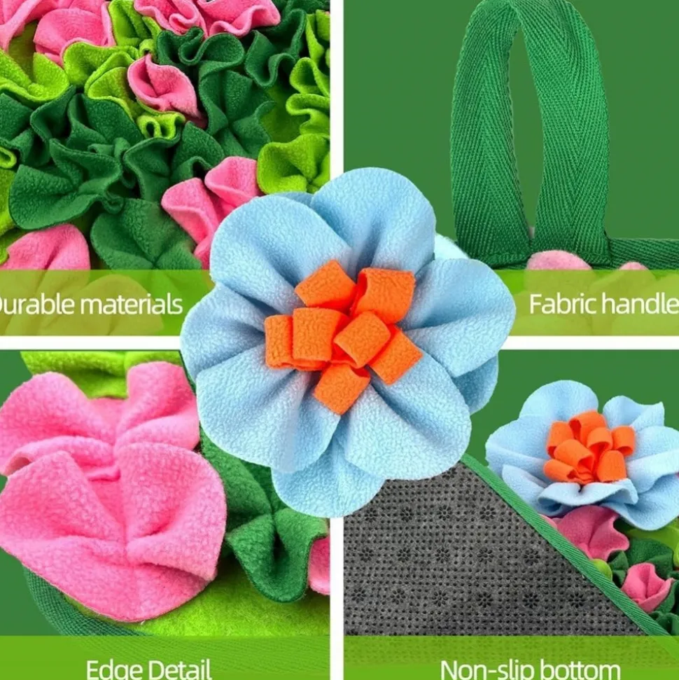 DOWNYPAWS - Tapis de conservation des aliments-coussin à renifler pour chiens et petits animaux-45*25cm