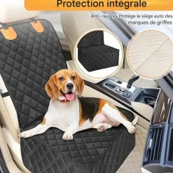 DOWNYPAWS - Tapis de voiture-housses de protection pour sièges auto chiens-56*45*18cm