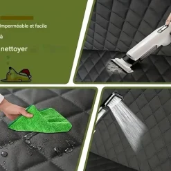 DOWNYPAWS - Tapis de voiture-housses de protection pour sièges auto chiens-56*45*18cm