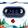 DOWNYPAWS - Thermomètre aquarium led tactile - grand écran