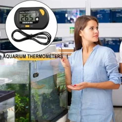 DOWNYPAWS - Thermomètre digital aquarium/terrarium