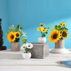 DOWNYPAWS - Tournesol artificiel de haute qualité