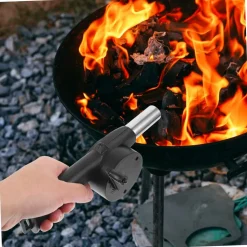 DOWNYPAWS - Ventilateur portatif pour le barbecue extérieur