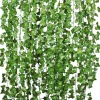 DOWNYPAWS - Vignes artificielles, faux lierre 12 pièces, pour décoration suspendue