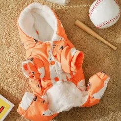 DOWNYPAWS - Vêtements pour chiens-manteau d'hiver pour petit chien longueur du dos 33