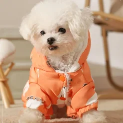 DOWNYPAWS - Vêtements pour chiens-manteau d'hiver pour petit chien longueur du dos 33