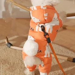 DOWNYPAWS - Vêtements pour chiens-manteau d'hiver pour petit chien longueur du dos 33