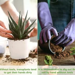 DTOPBUYAGE - 6 pcs mini outils de jardinage pour transplanter petites plantes