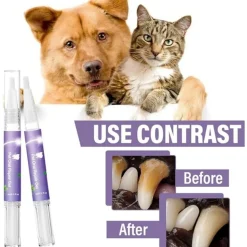 DTOPBUYAGE - 2 pièces gel réparation buccale pour animaux