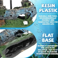 DTOPBUYAGE - Accessoires navire pour aquarium