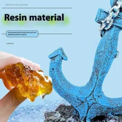 DTOPBUYAGE - Ancre de bateau en corail pour aquarium