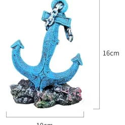 DTOPBUYAGE - Ancre de bateau en corail pour aquarium