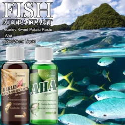 DTOPBUYAGE - Attractif pour poissons (pâte d'orge et de patate douce), 60 ml - dtopbuyage