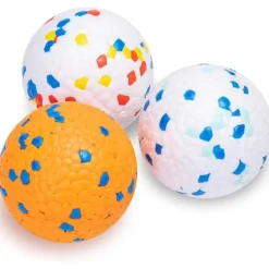 DTOPBUYAGE - Balles indestructibles e-tpu pour moyens et grands chiens