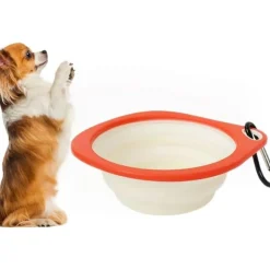 DTOPBUYAGE - Bol de nourriture pour chien en silicone pliable dtopbuyage