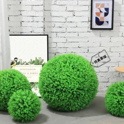 DTOPBUYAGE - Boule de plante artificielle d'eucalyptus pour la décoration du plafond intérieur 35c dtopbuyage