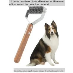 DTOPBUYAGE - Brosse à cheveux dtopbuyage pour chat et chien