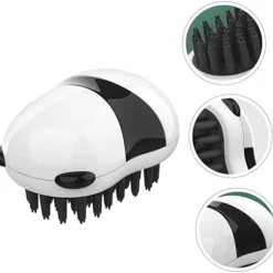 DTOPBUYAGE - Brosse de nettoyage et massage pour animaux de compagnie motif panda bain chien