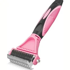 DTOPBUYAGE - Brosse de toilettage pour chien & peigne à démêler pour chat