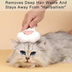 DTOPBUYAGE - Brosse pour chat avec nettoyage automatique