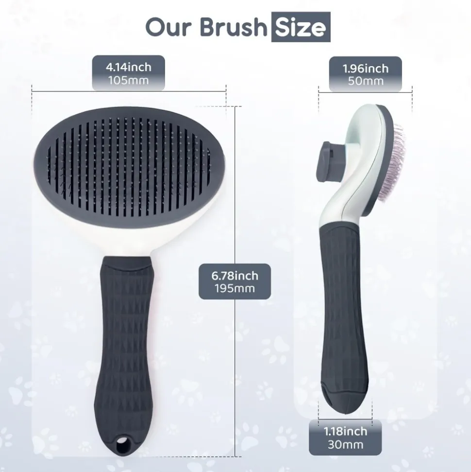 DTOPBUYAGE - Brosse pour chat et chien rose