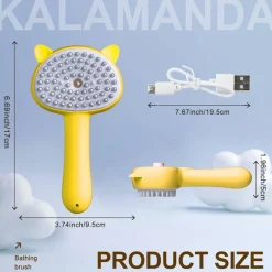 DTOPBUYAGE - Brosse vapeur pour chat contre la mue dtopbuyage