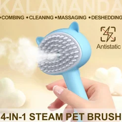 DTOPBUYAGE - Brosse vapeur pour chat contre la mue dtopbuyage