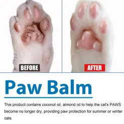 DTOPBUYAGE - Bâtonnet hydratant pour pattes de chat, 15 g - dtopbuyage