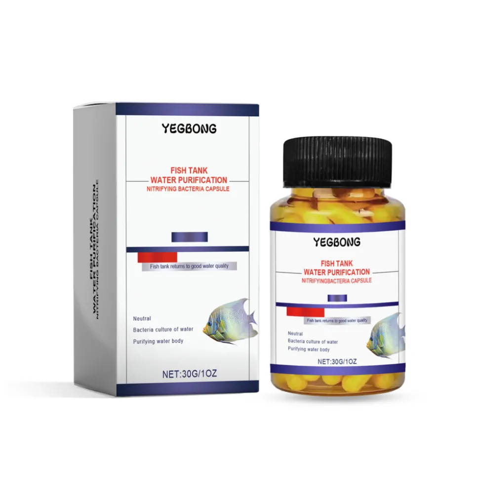 DTOPBUYAGE - Capsules nettoyantes d'eau pour aquarium, 30 g - dtopbuyage