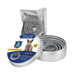 DTOPBUYAGE - Collier anti-insectes réglable pour chat dtopbuyage