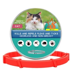 DTOPBUYAGE - Collier anti-puces et anti-tiques dtopbuyage pour chats et chiens