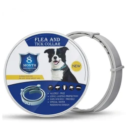 DTOPBUYAGE - Collier antiparasitaire réglable pour chien dtopbuyage 62 cm