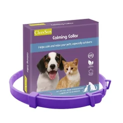 DTOPBUYAGE - Collier apaisant réglable dtopbuyage pour chiens et chats