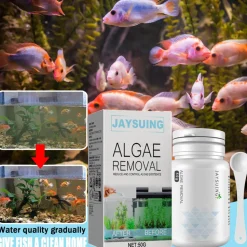 DTOPBUYAGE - Comprimés anti-algues et anti-mousse, 50 g + dosette - dtopbuyage