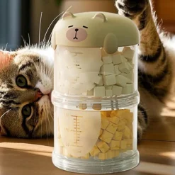 DTOPBUYAGE - Conteneur de friandises pour chiens dtopbuyage