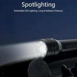 DTOPBUYAGE - Corde rétractable pour chien avec lampe et support sac dtopbuyage